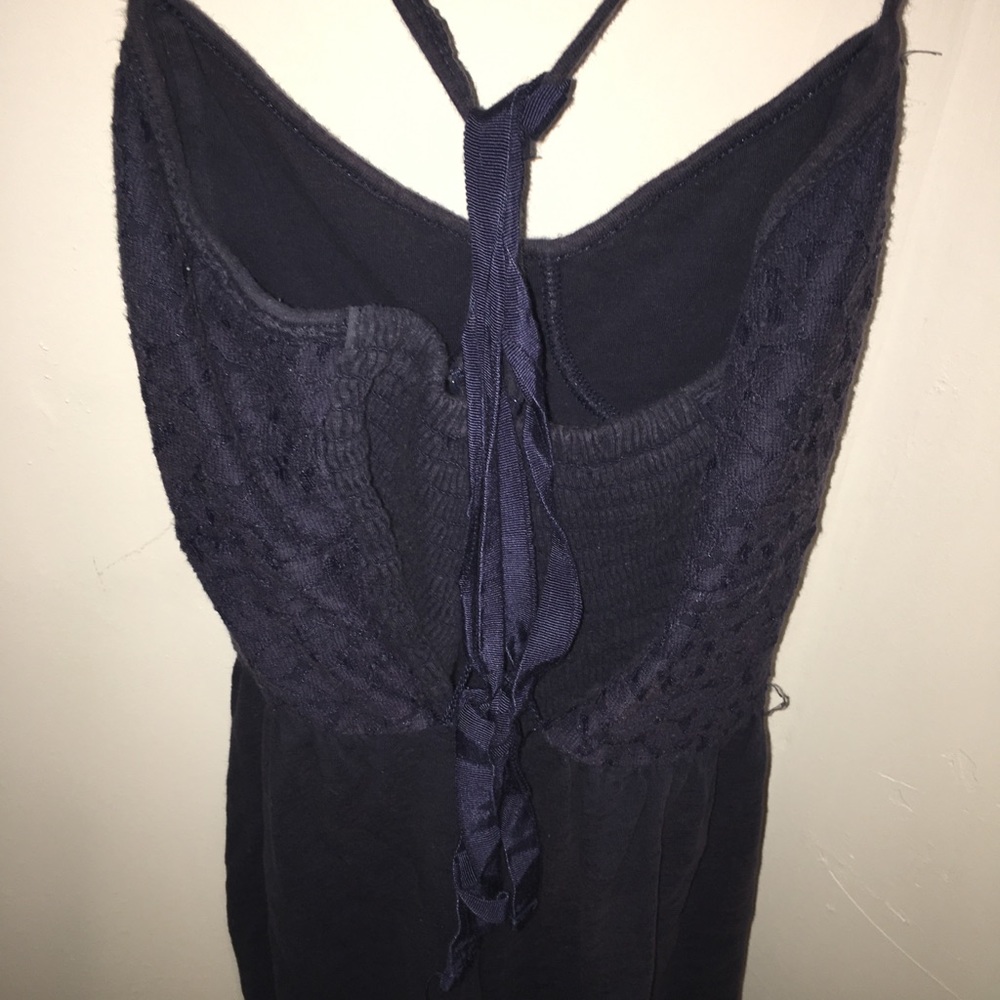 Blue Eyelet Mini Sundress! - Picture 3 of 4